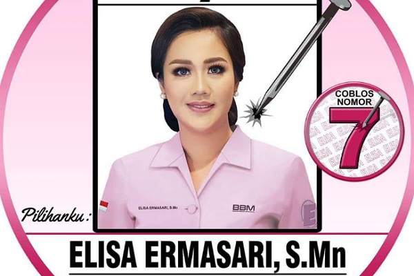 
					Elisa Ermasari calon anggota DPD RI dapil Bengkulu nomor urut 7. 